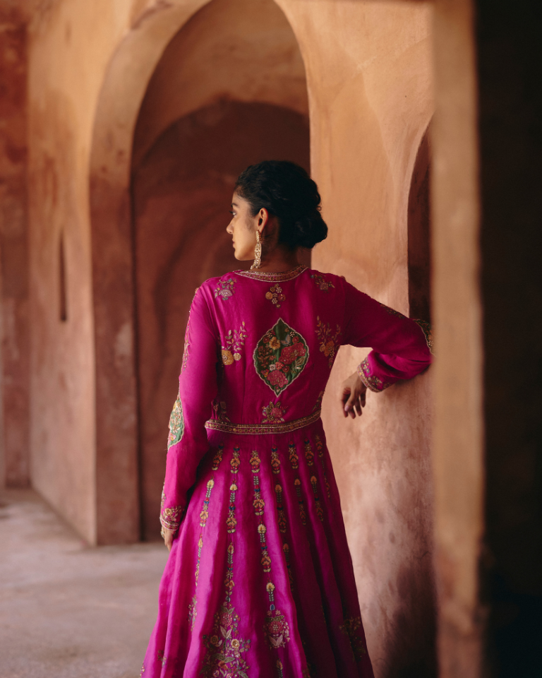 Velvet Patchwork Kalidar U-Shape Kalidar