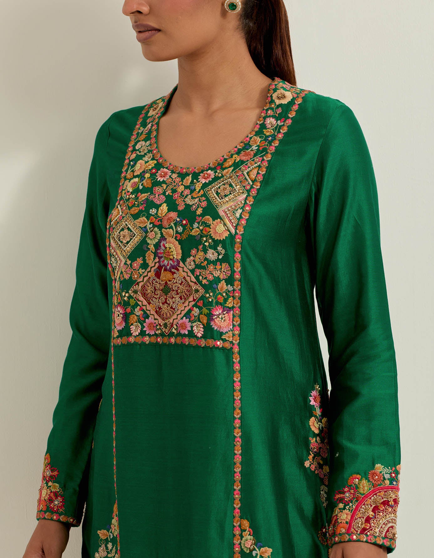 Firan cut kurta set