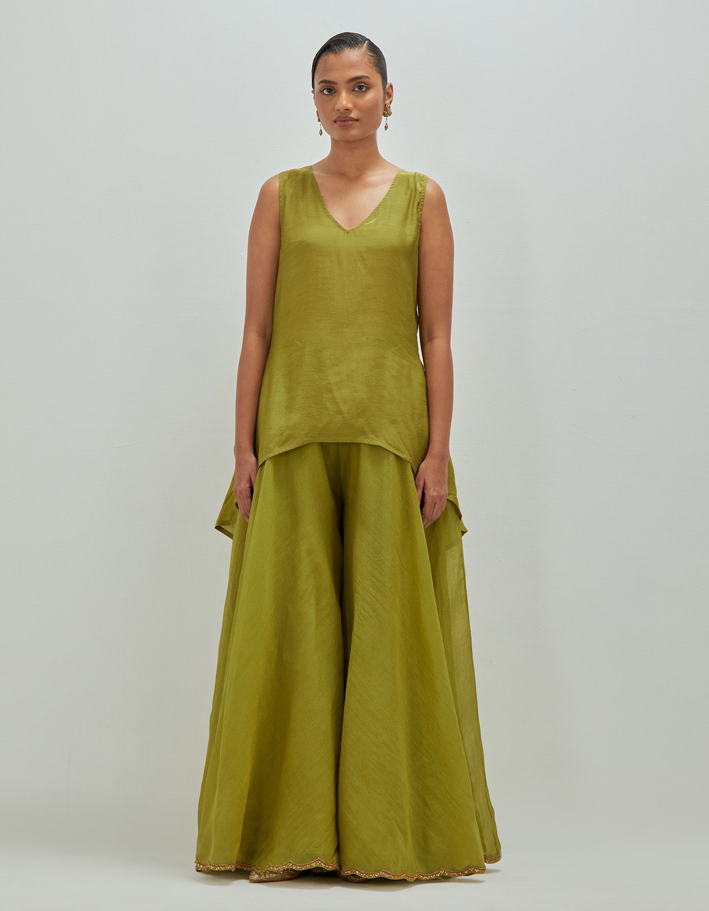 Marodi Peplum and sharara