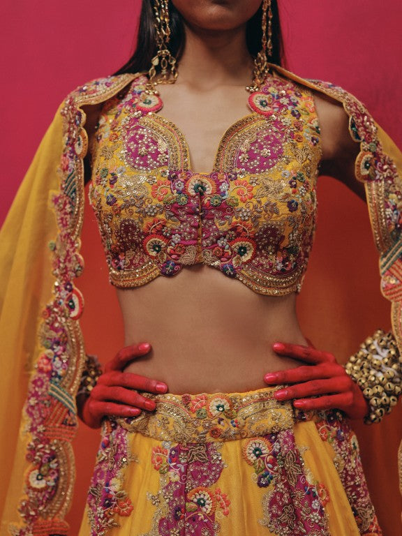 Kitch Organza Lehenga set