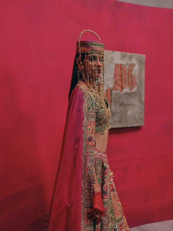 Multi Colored Patchwork Lehenga