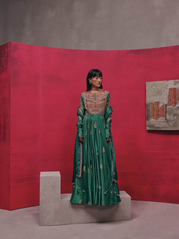 Marodi Light Kalidar with Dupatta