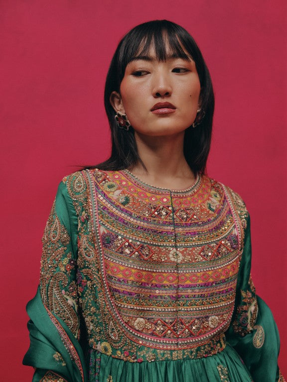 Marodi Light Kalidar with Dupatta