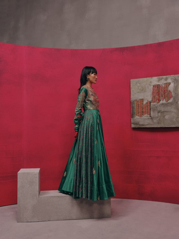 Marodi Light Kalidar with Dupatta