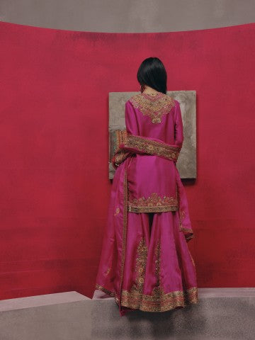 Marodi Short kurta and sharara