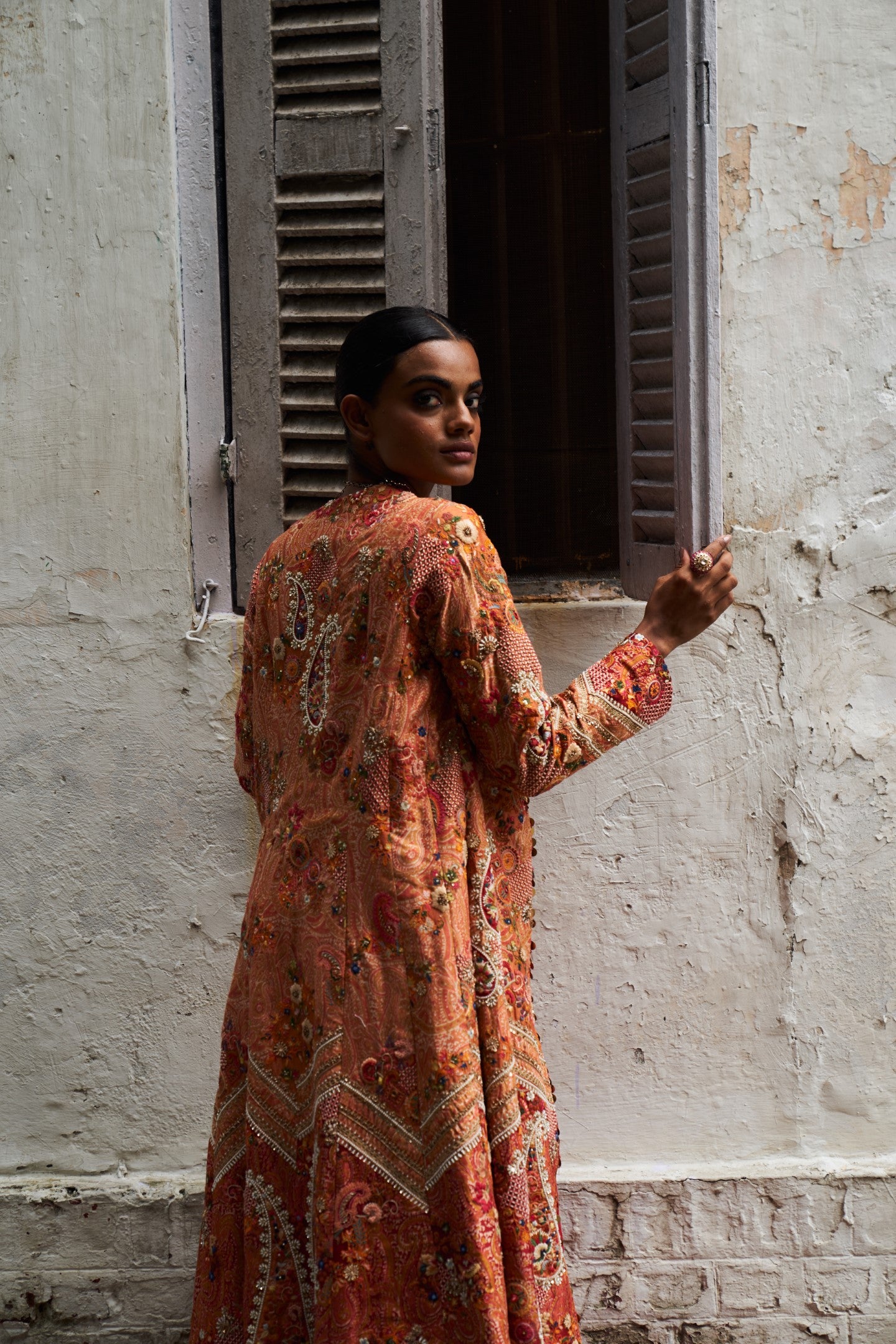 Front Open Jacket Set