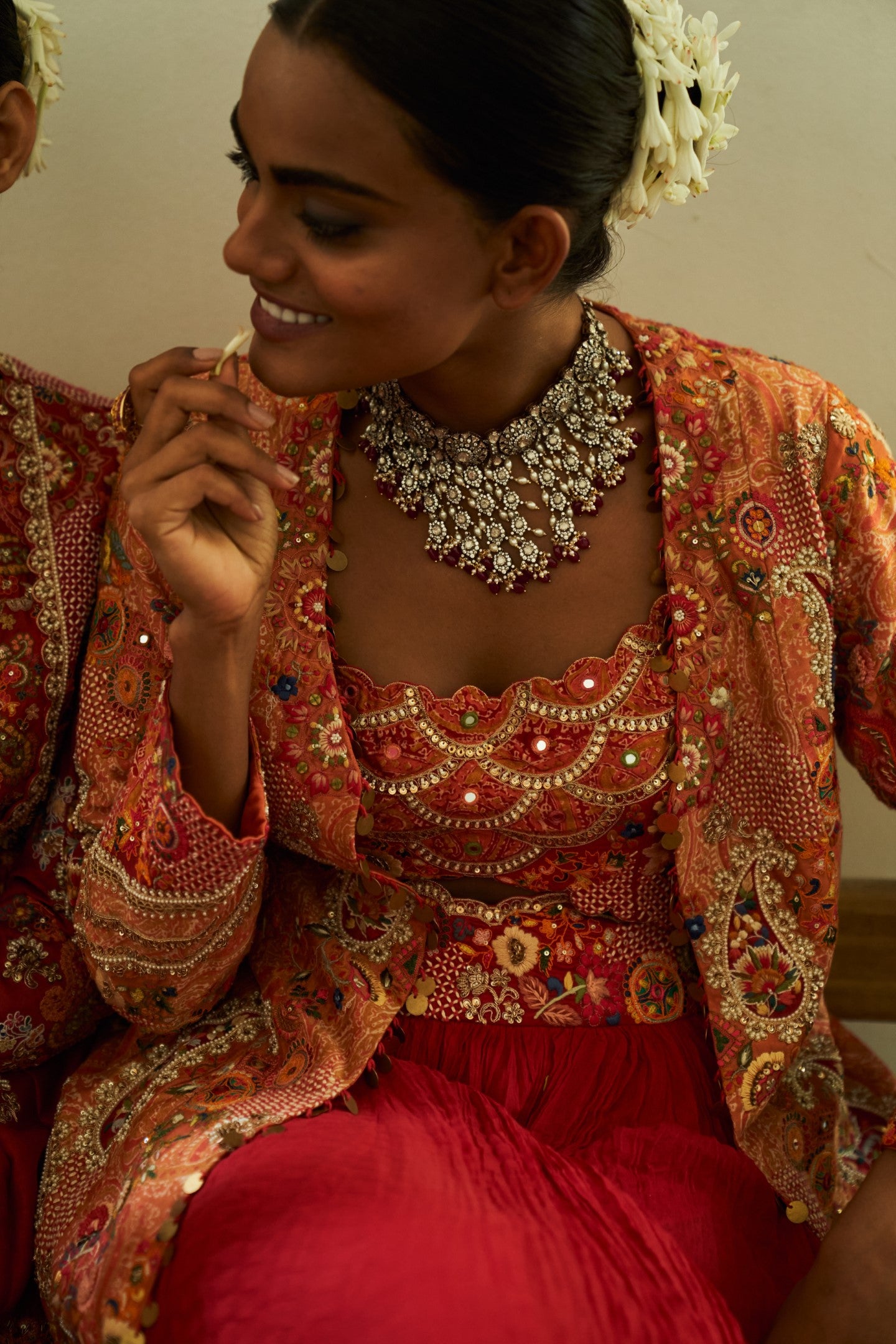 Front Open Jacket Set