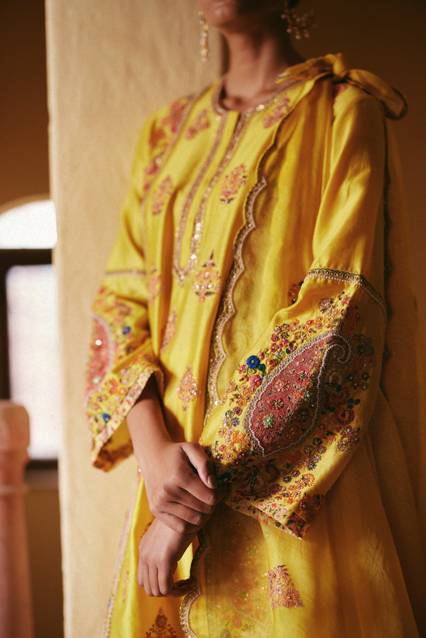 Aline Kurta With Pants And Dupatta