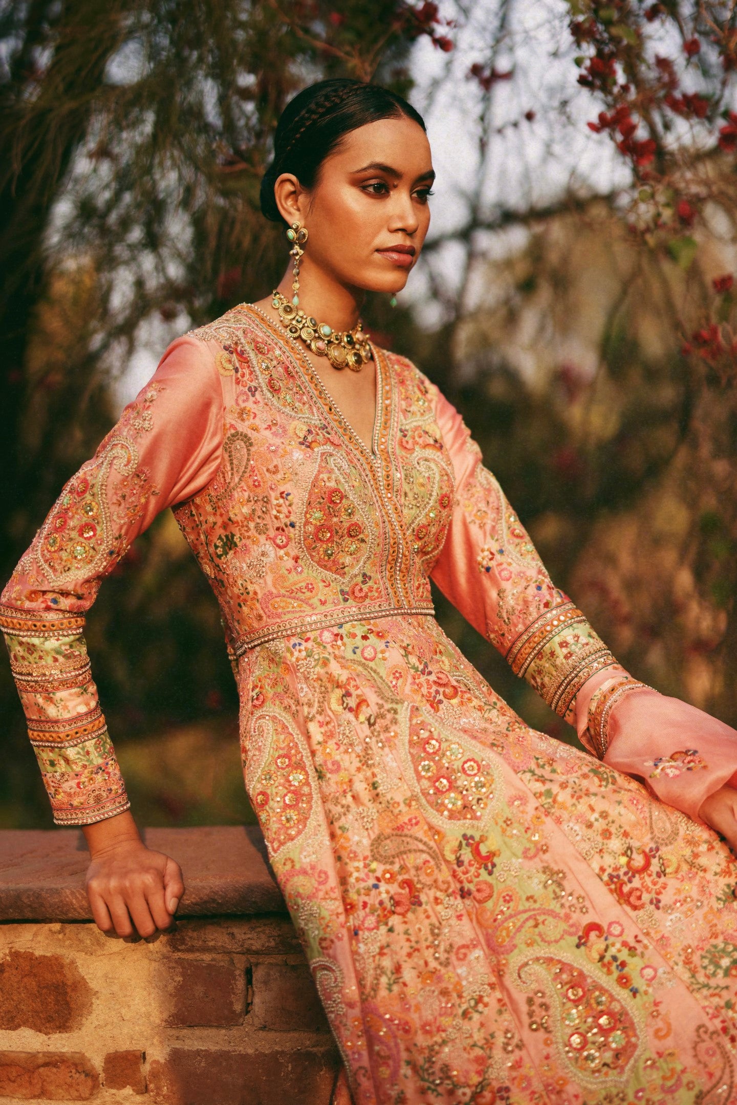 Heavy Kalidar With Dupatta