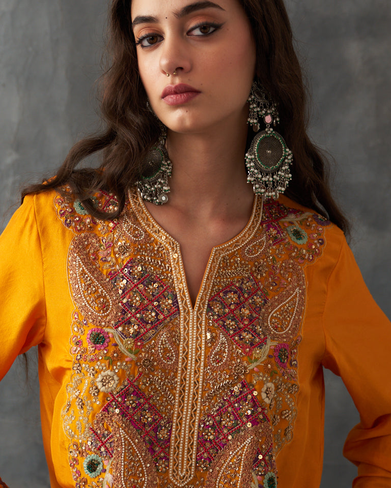 Gulrez Festive Pret Dhoti Set