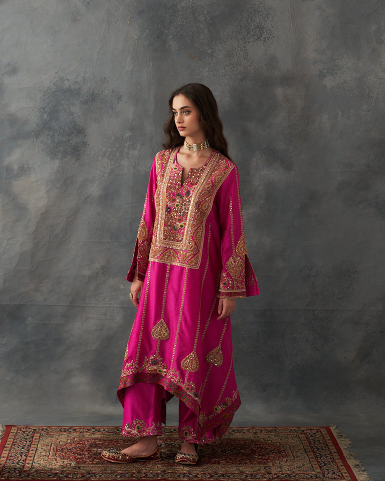 Gulrez Hanky Kurta Set