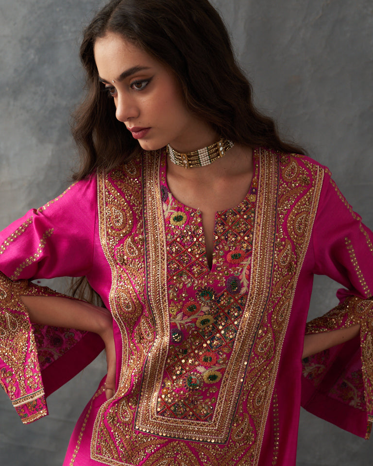 Gulrez Hanky Kurta Set