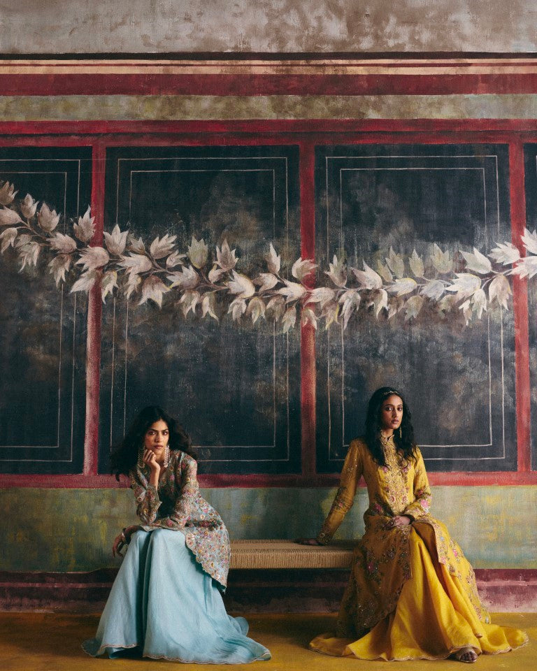 Long Jacket with sharara