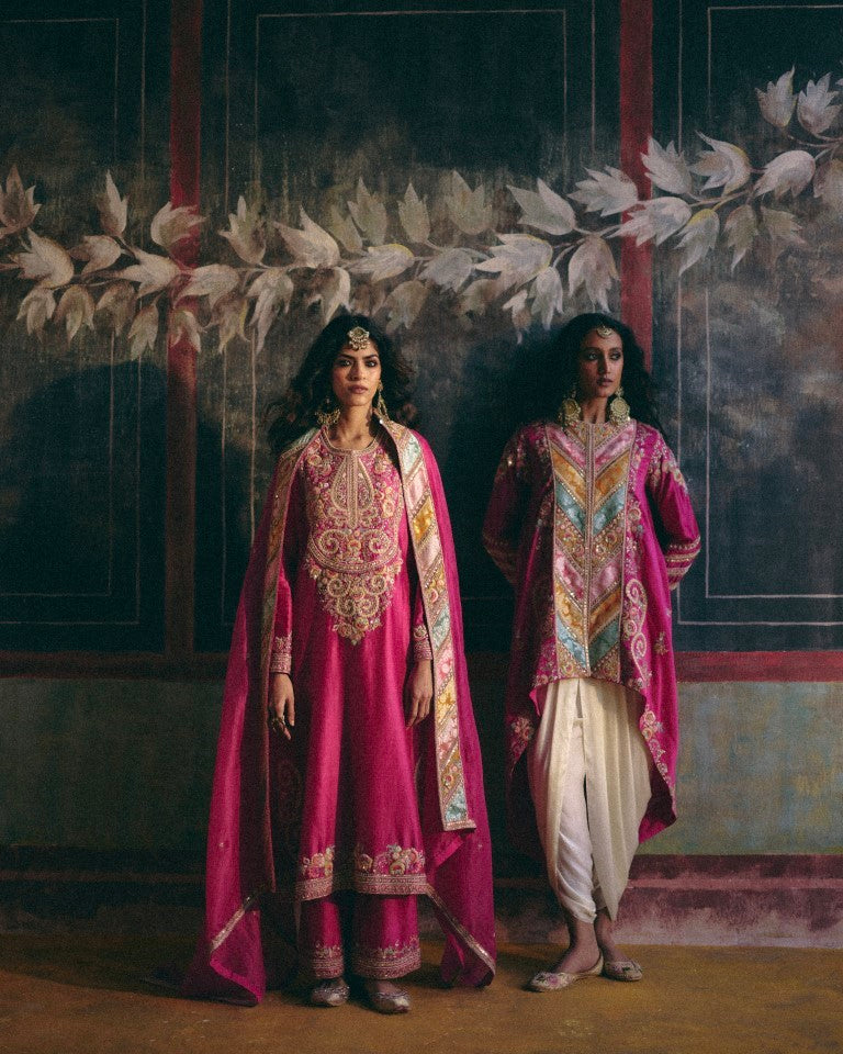 Asymetrical Kurta set