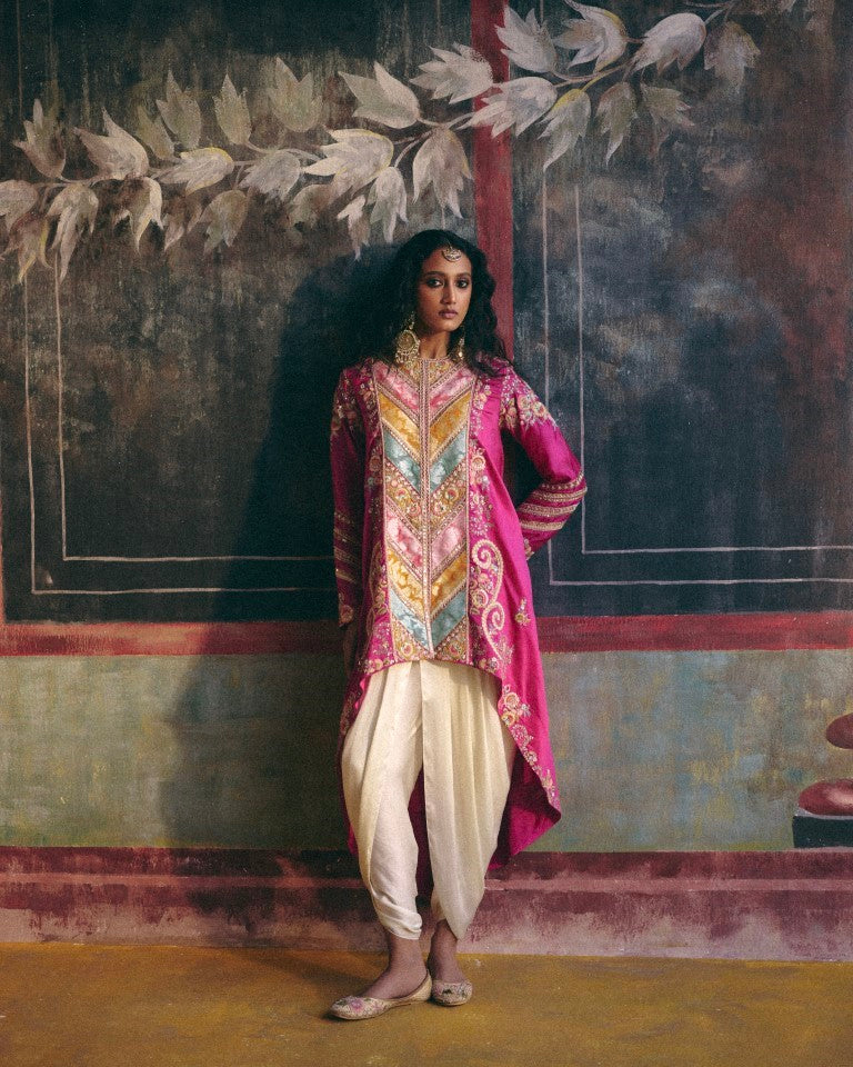 Asymetrical Kurta set