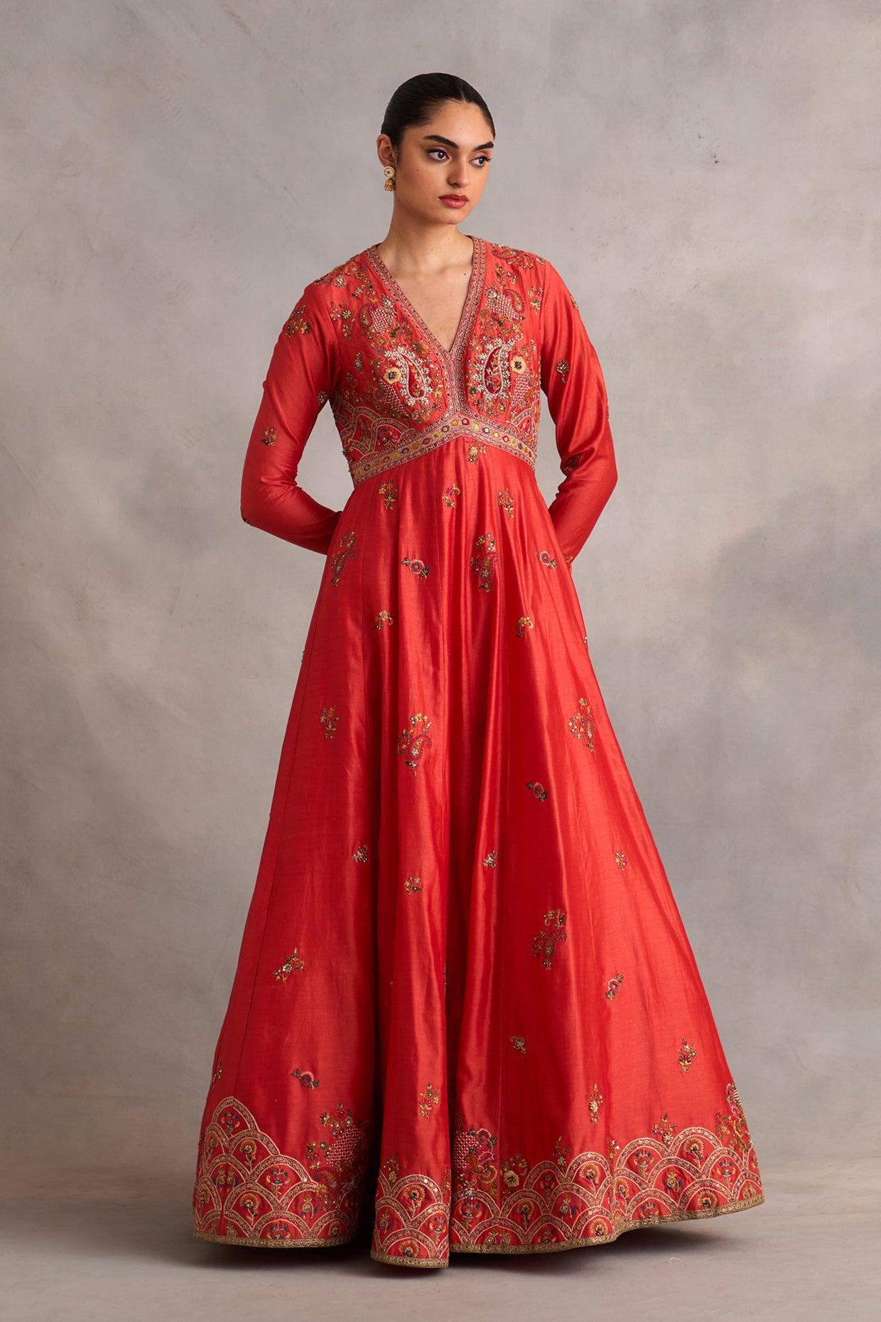 Kalidar With Dupatta