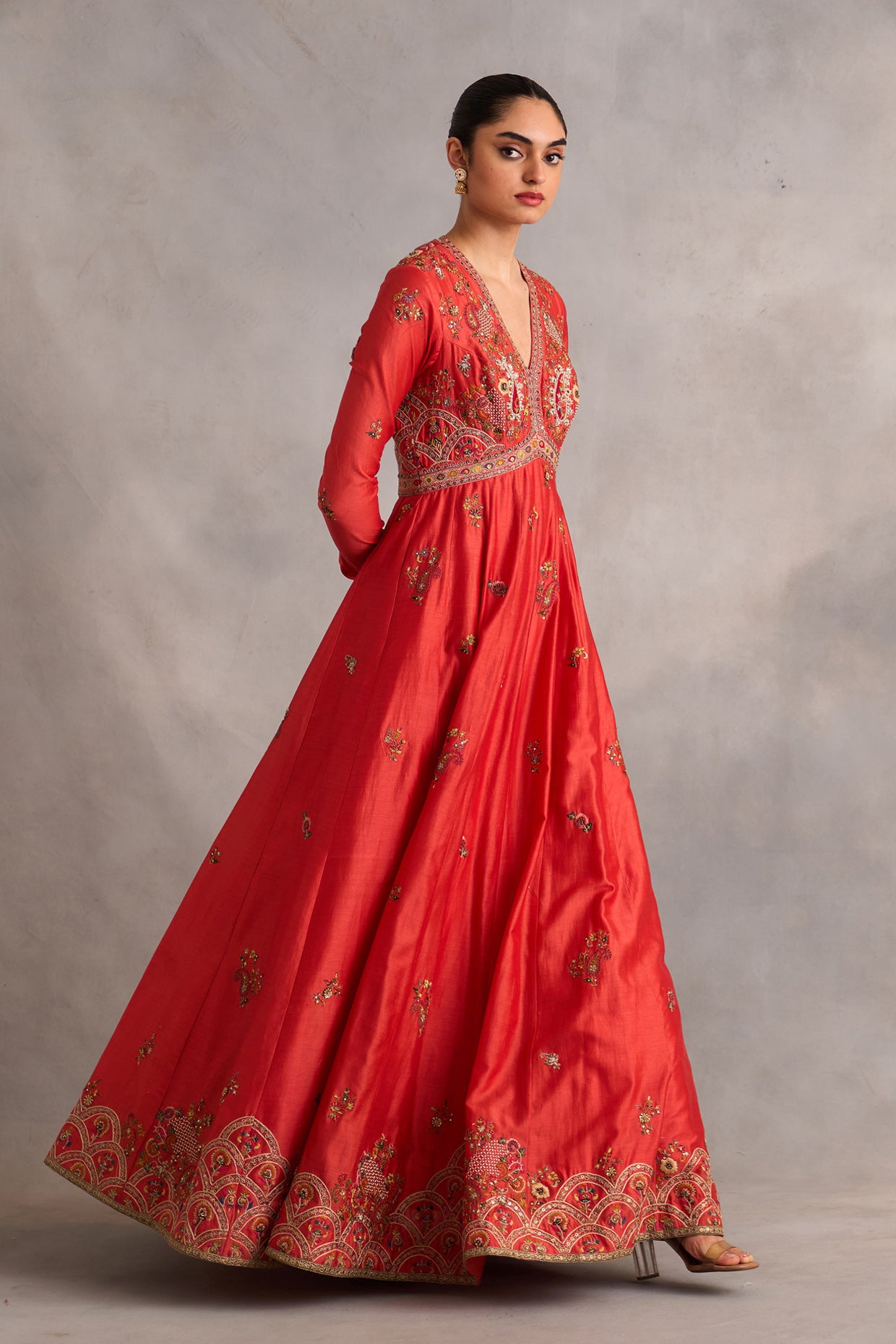 Kalidar With Dupatta