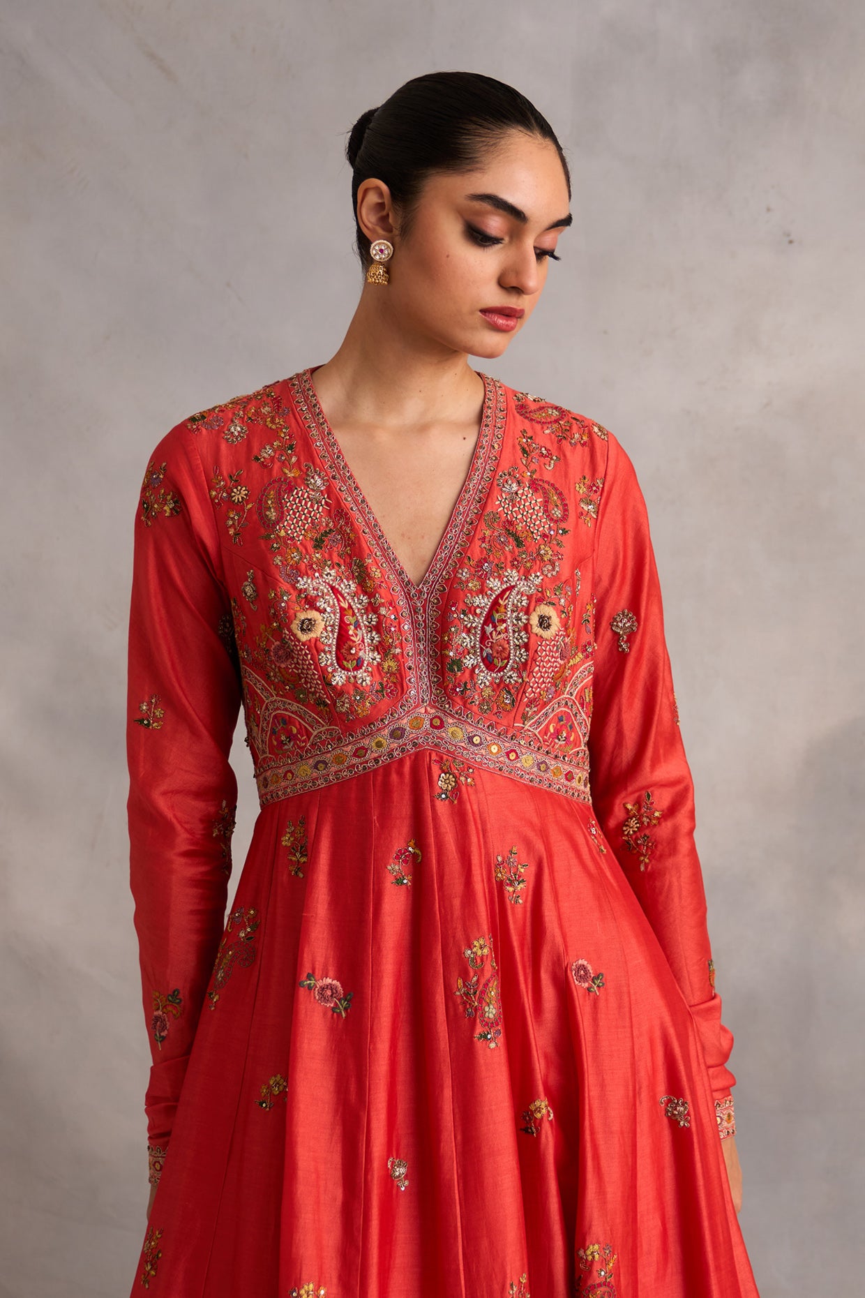 Kalidar With Dupatta