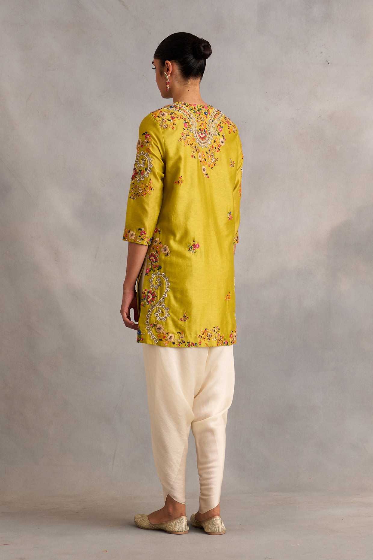 Short Kurti With Tulip Pants