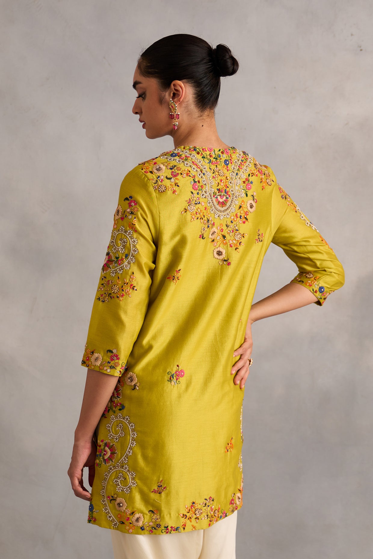 Short Kurti With Tulip Pants