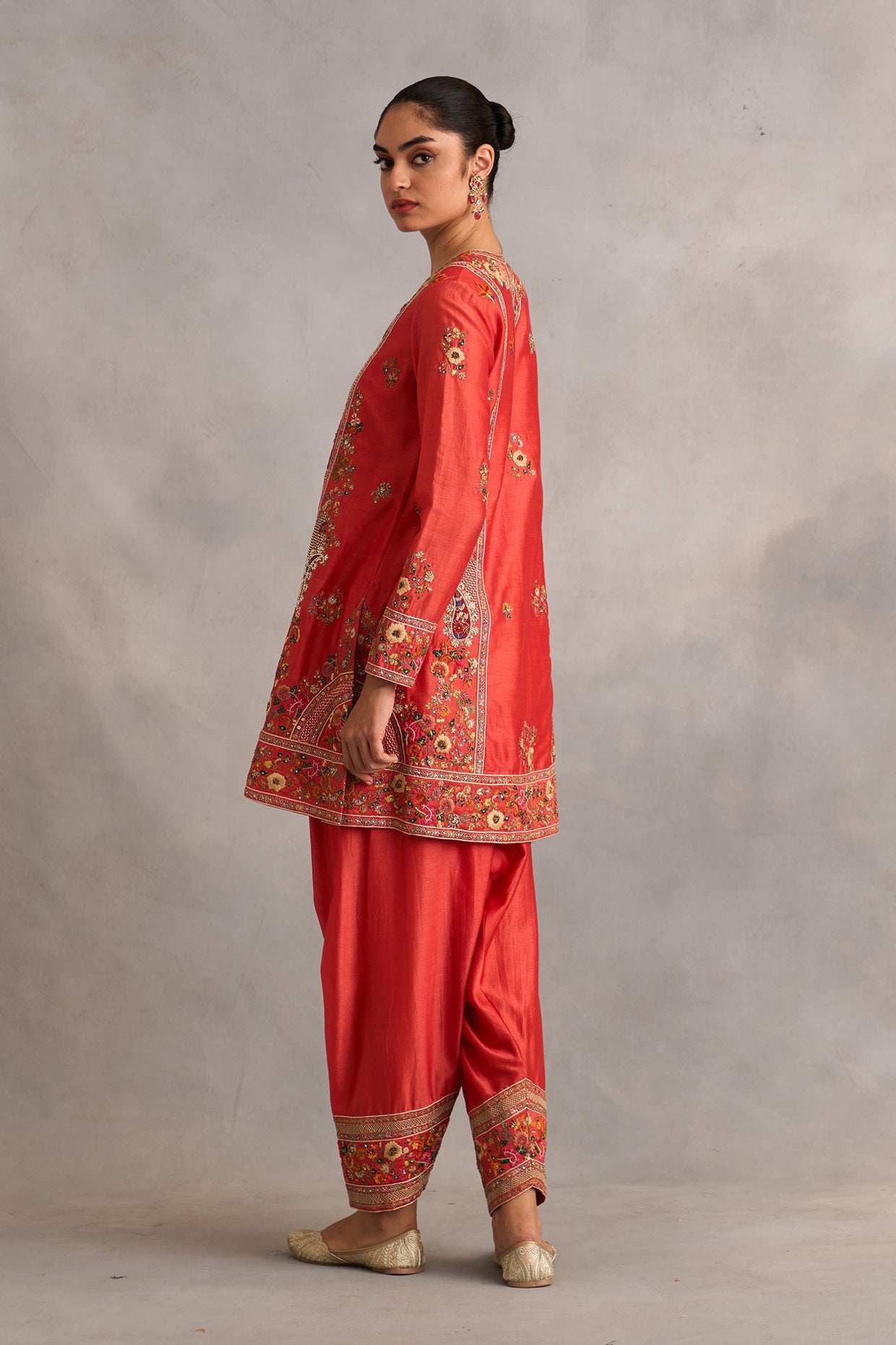 Phiran Cut Kurta With Salwar