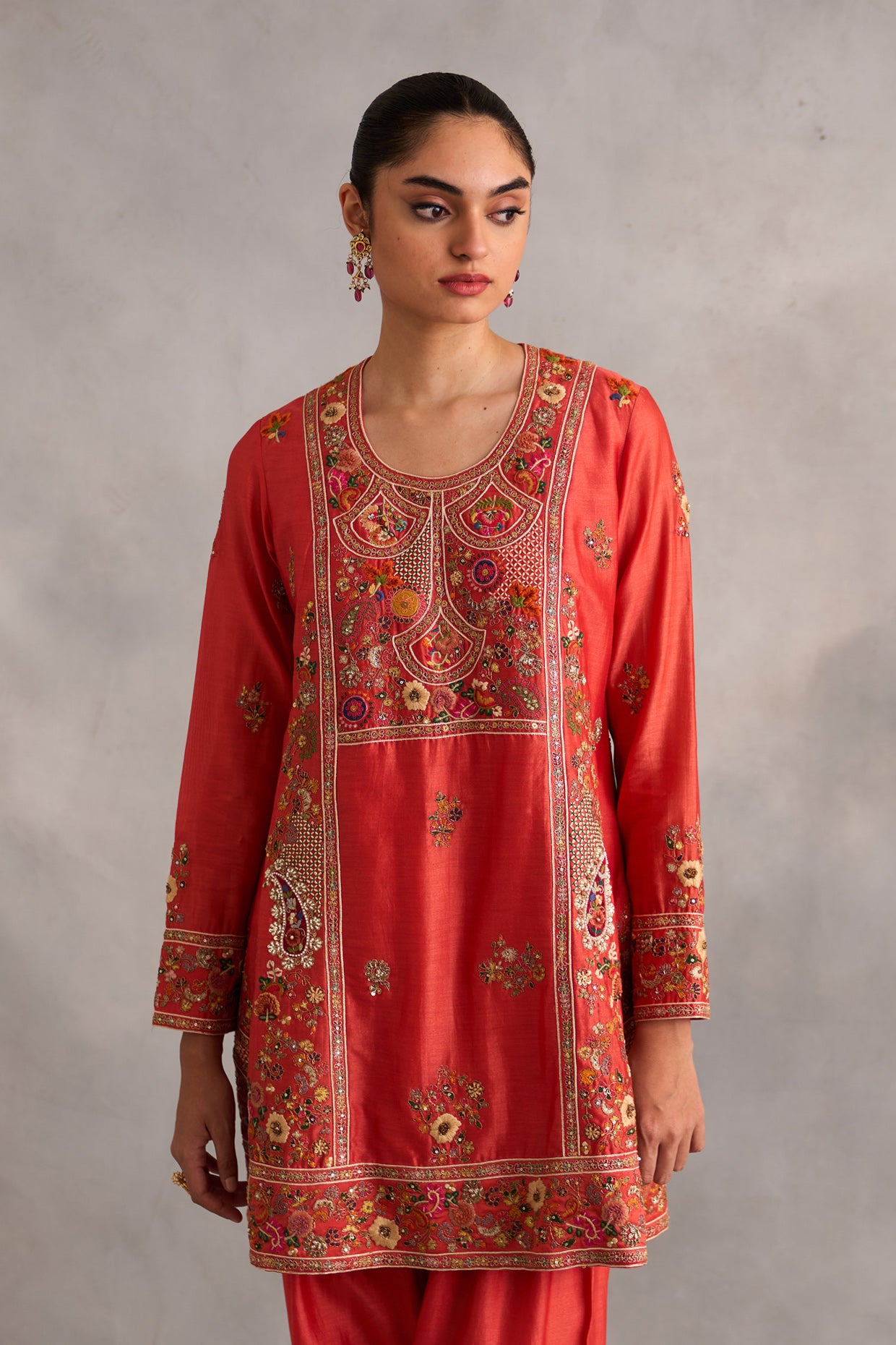Phiran Cut Kurta With Salwar