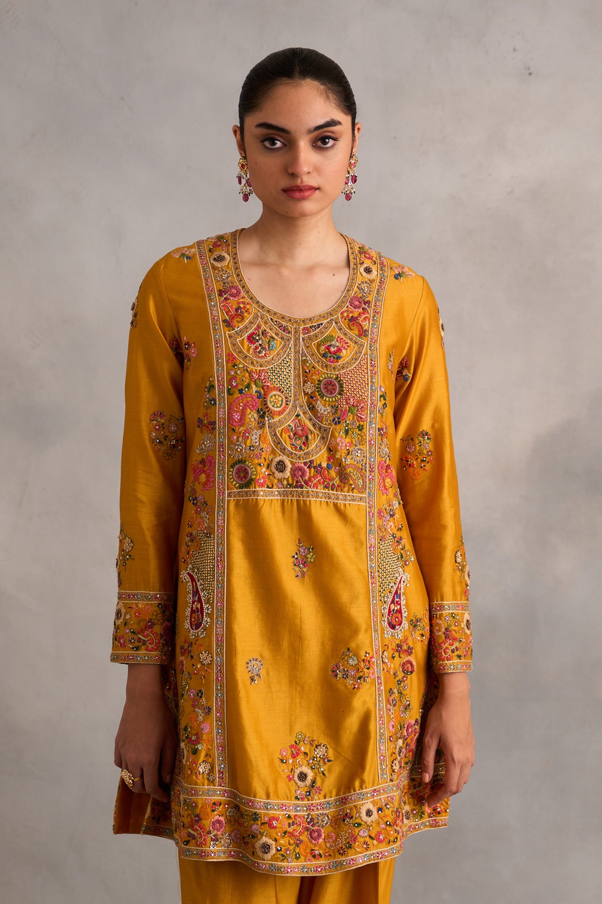 Phiran Cut Kurta With Salwar
