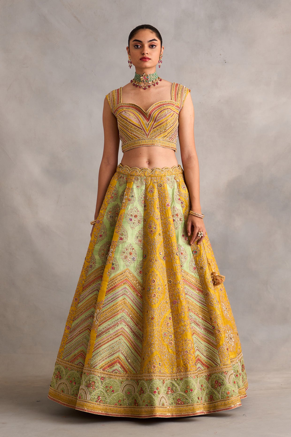 Lehenga With Blouse And Dupatta
