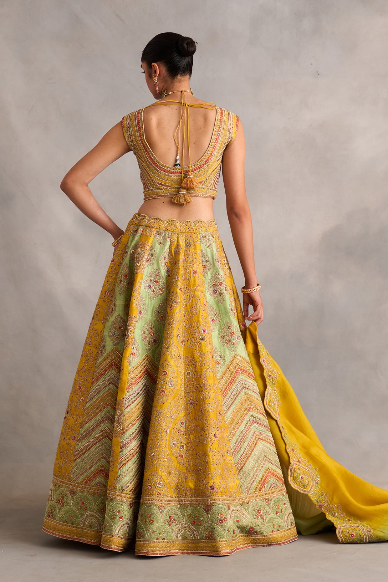 Lehenga With Blouse And Dupatta