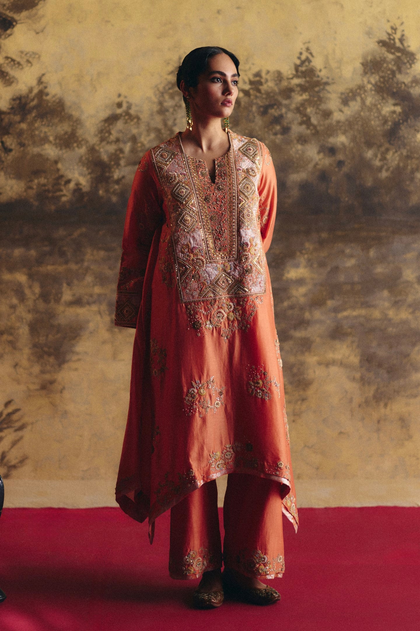 Hanky kurta with pants