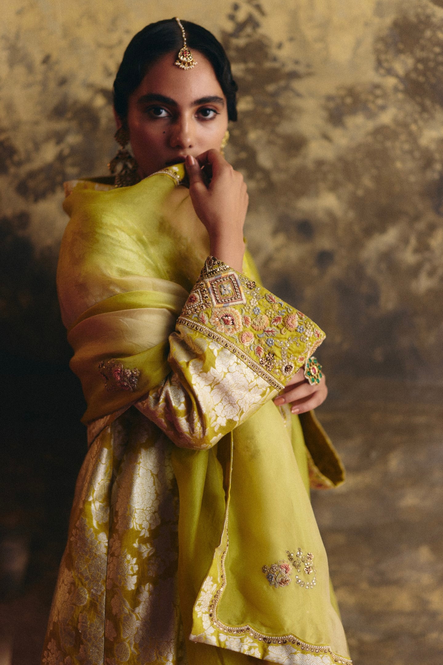 Aline kurta with pants and dupatta