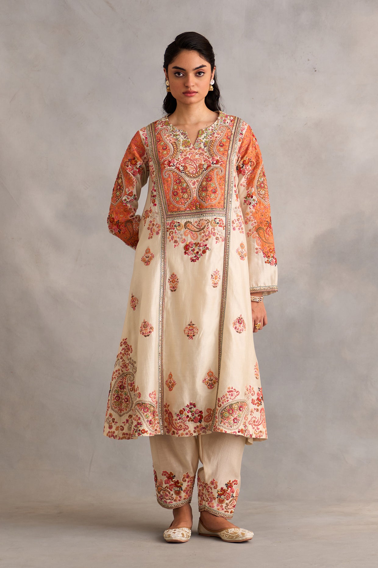 Aline Kurta With Pants And Dupatta