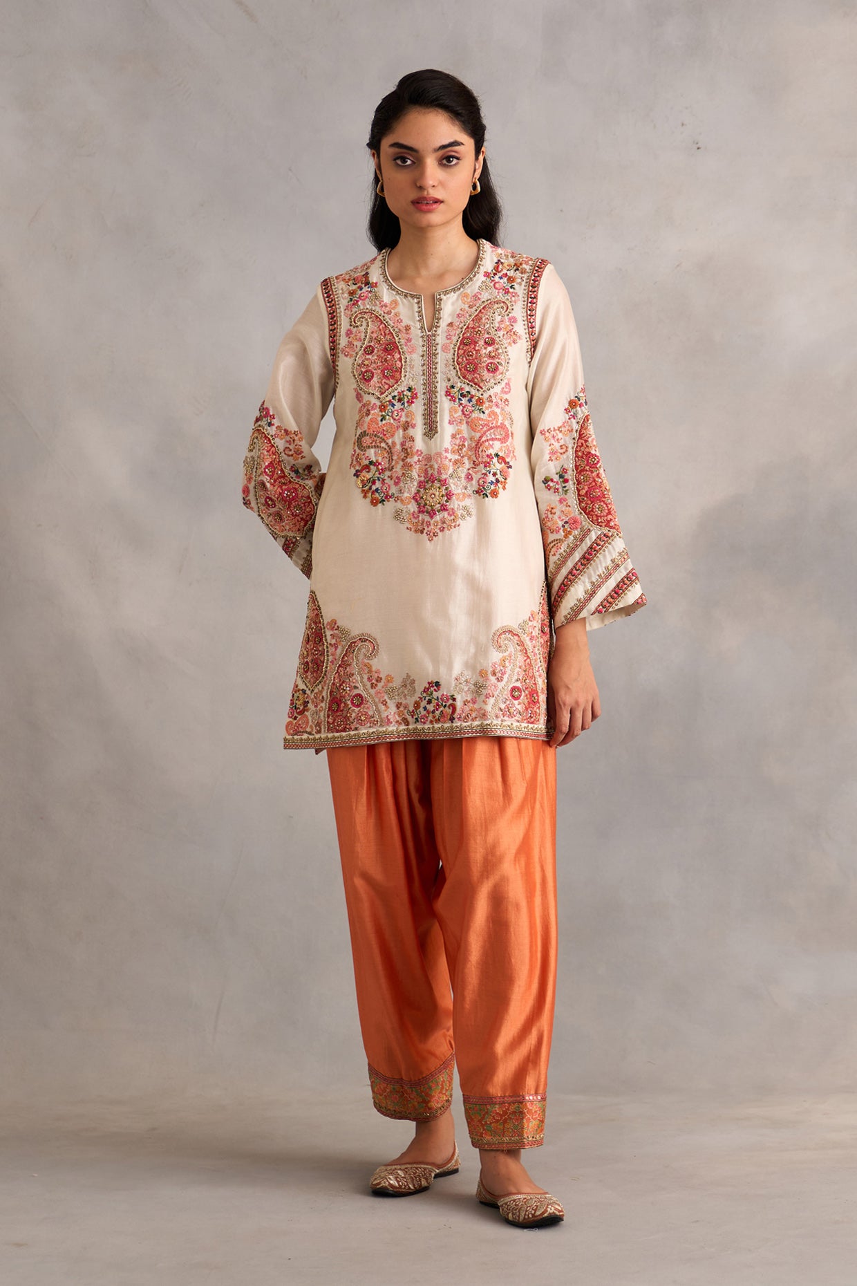 Short Kurti With Salwar