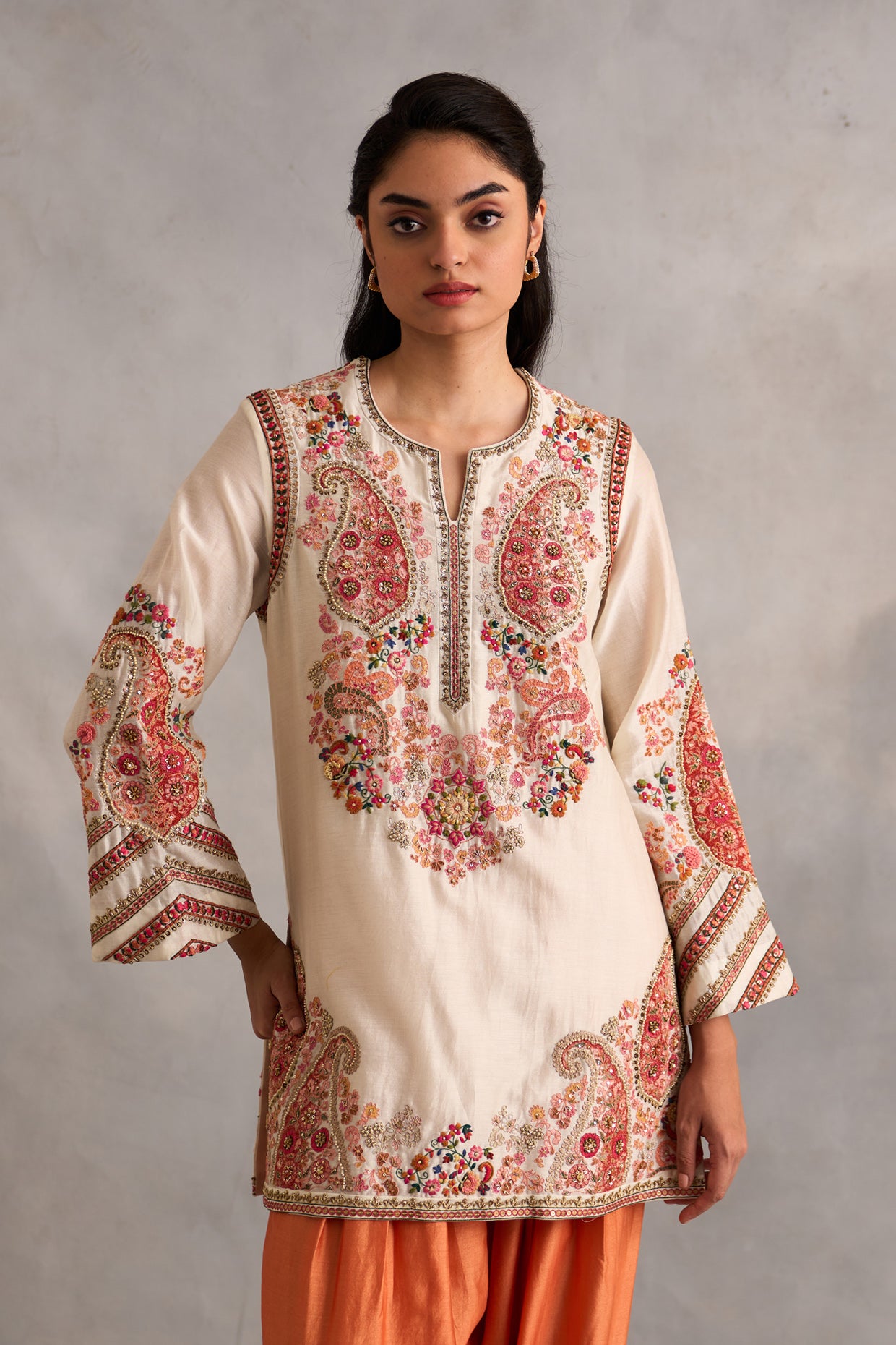 Short Kurti With Salwar