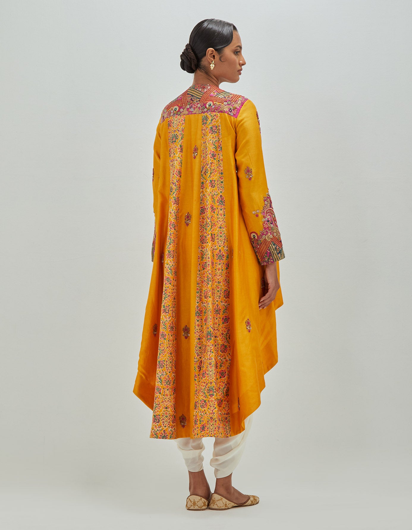 Kitch High low with Dhoti