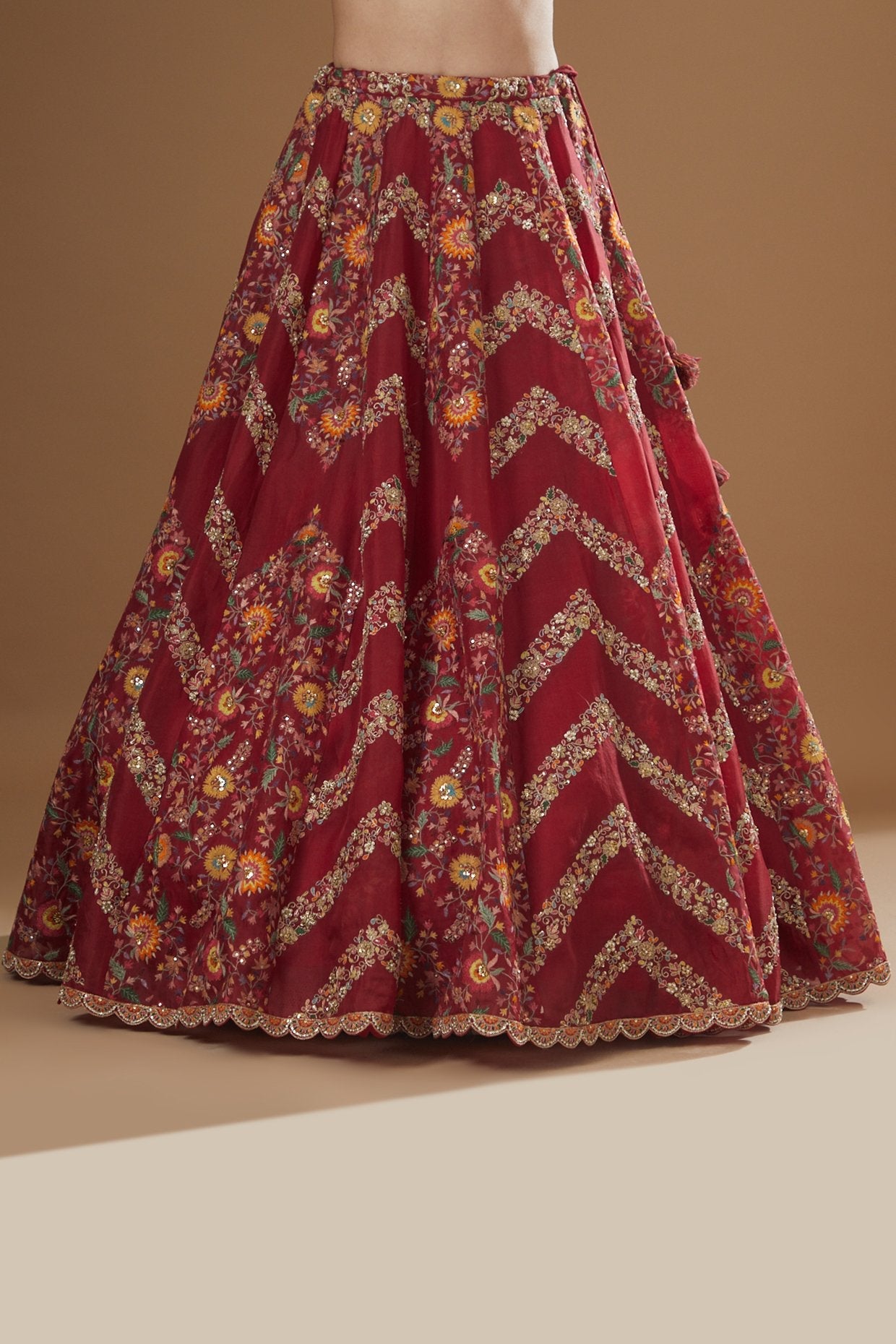 Lehenga With Blouse And Dupatta