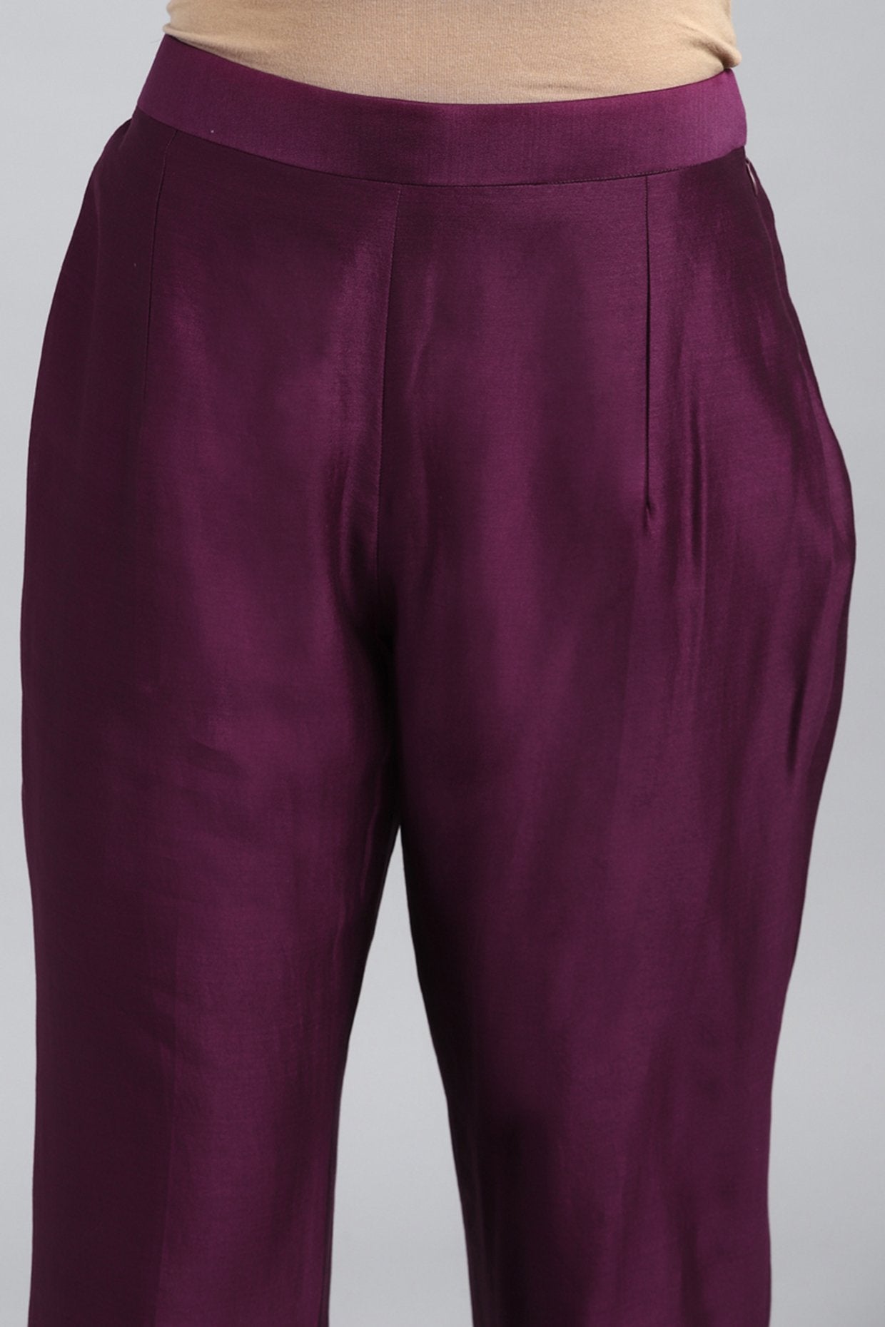 Purple Digital Printed Kurta Set