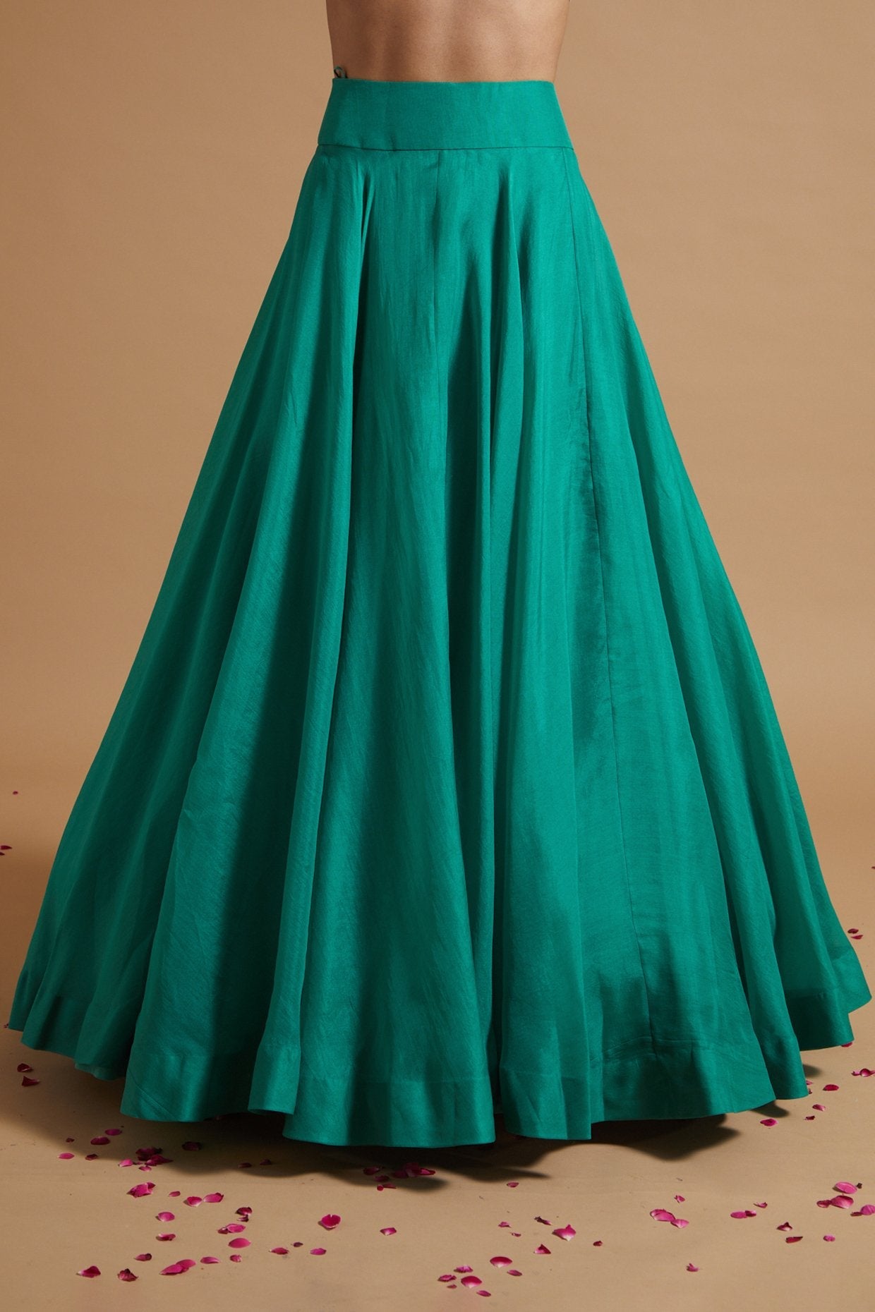 Short Jacket With Skirt And Cape