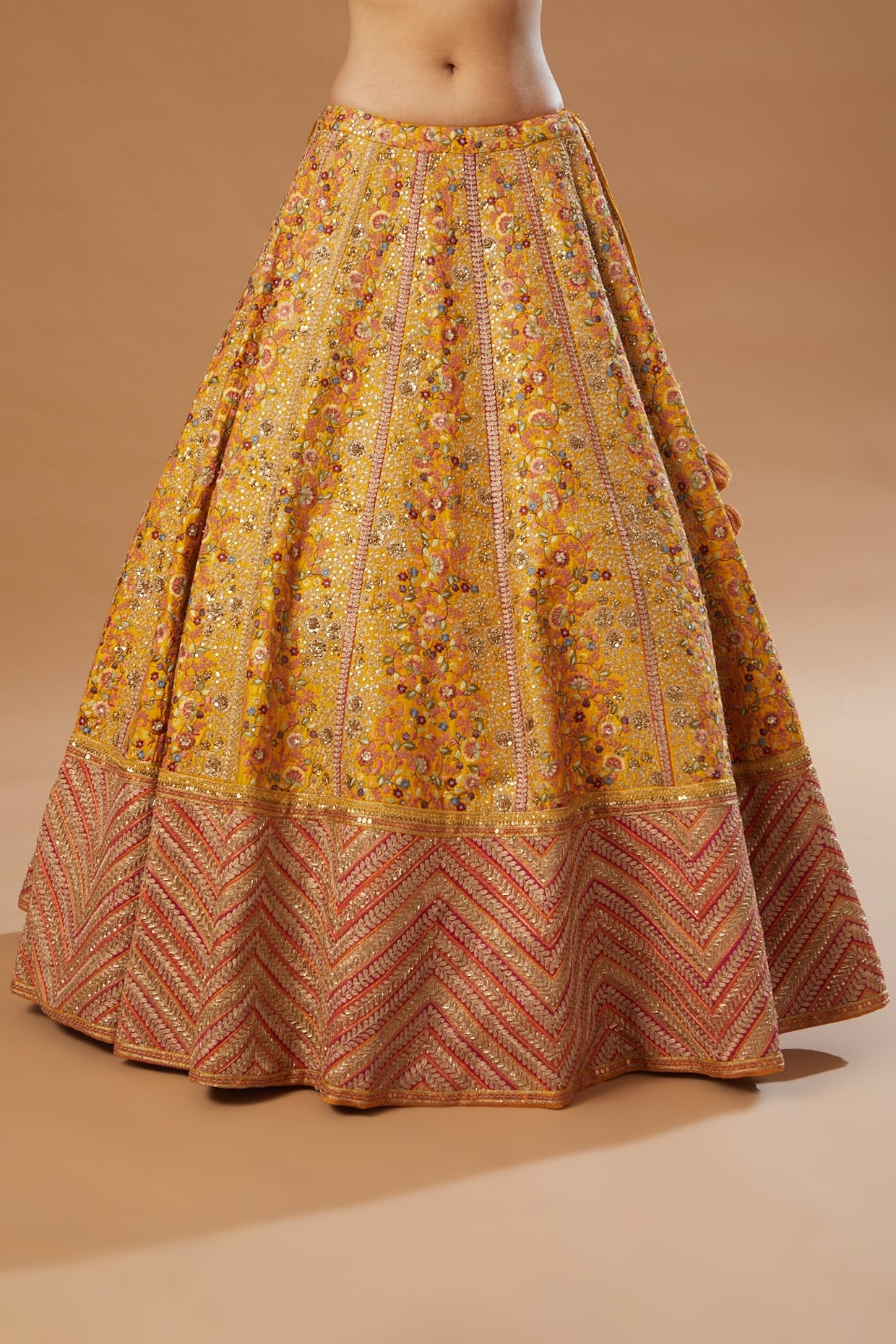 Lehenga With Blouse And Dupatta