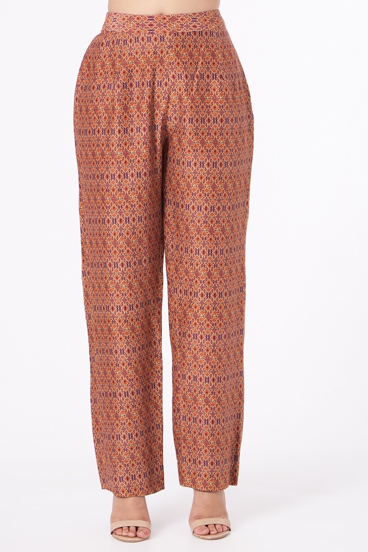 Red Hand Embroidered Jacket Set